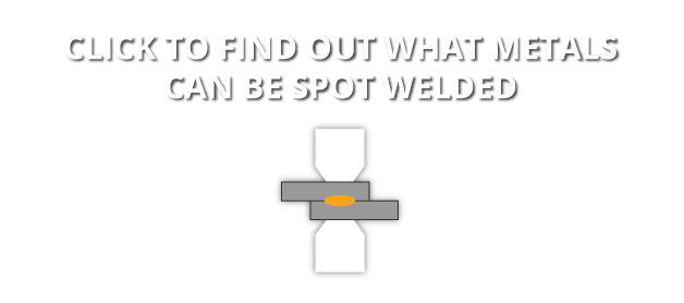Find out what metals can be spot welded