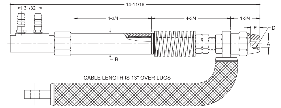 CMW 1100 Series Adjust A Pressure Holder