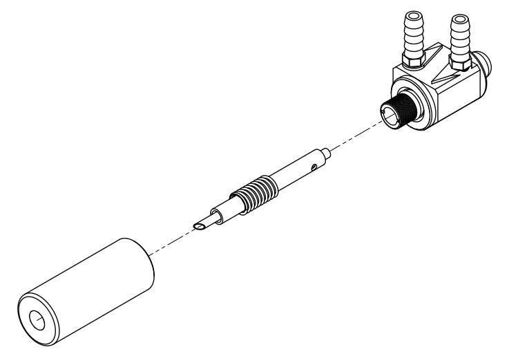 CMW 200 Series Straight Holder Exploded View