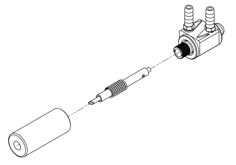 CMW 300 Series Straight Holder Exploded View