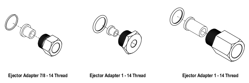 CMW Adapters Assemblies for Straight Holders