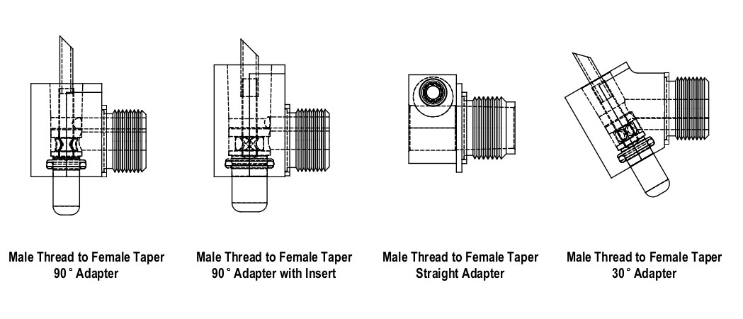 CMW Angled Adapters