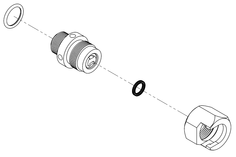 CMW NU TWIST Threaded Adapters